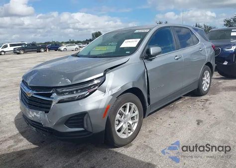 2024 Chevrolet Equinox Fwd Lt from USA, damaged, VIN 3GNAXKEG6RL340441